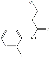 3-chloro-N-(2-iodophenyl)propanamide