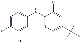 3-chloro-N-(3-chloro-4-fluorophenyl)-5-(trifluoromethyl)pyridin-2-amine