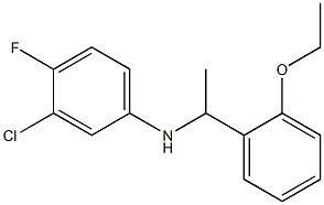 3-chloro-N-[1-(2-ethoxyphenyl)ethyl]-4-fluoroaniline