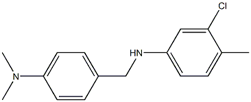  3-chloro-N-{[4-(dimethylamino)phenyl]methyl}-4-methylaniline