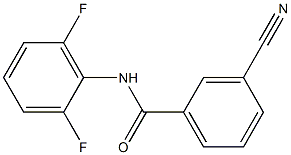  3-cyano-N-(2,6-difluorophenyl)benzamide