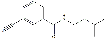 3-cyano-N-(3-methylbutyl)benzamide