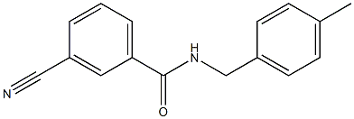 3-cyano-N-(4-methylbenzyl)benzamide