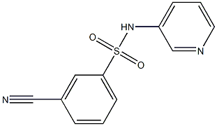 3-cyano-N-pyridin-3-ylbenzenesulfonamide