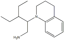 3-ethyl-2-(1,2,3,4-tetrahydroquinolin-1-yl)pentan-1-amine