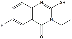 3-ethyl-6-fluoro-2-mercaptoquinazolin-4(3H)-one