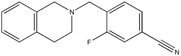 3-fluoro-4-(1,2,3,4-tetrahydroisoquinolin-2-ylmethyl)benzonitrile