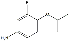 3-fluoro-4-(propan-2-yloxy)aniline Structure