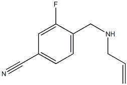  3-fluoro-4-[(prop-2-en-1-ylamino)methyl]benzonitrile