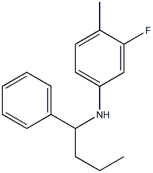 3-fluoro-4-methyl-N-(1-phenylbutyl)aniline