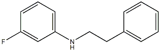 3-fluoro-N-(2-phenylethyl)aniline Struktur