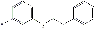 3-fluoro-N-(2-phenylethyl)aniline 结构式