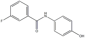 3-fluoro-N-(4-hydroxyphenyl)benzamide Structure