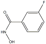 3-fluoro-N-hydroxybenzamide Struktur