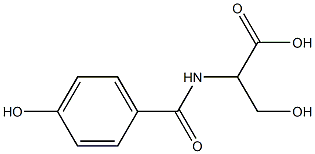 3-hydroxy-2-[(4-hydroxyphenyl)formamido]propanoic acid|