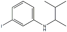 3-iodo-N-(3-methylbutan-2-yl)aniline 化学構造式
