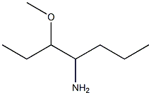 3-methoxyheptan-4-amine 结构式