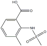 3-methyl-2-[(methylsulfonyl)amino]benzoic acid