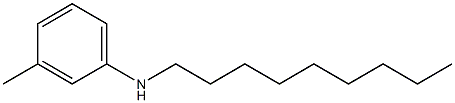 3-methyl-N-nonylaniline,,结构式