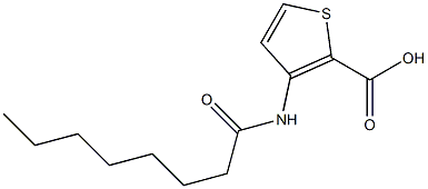 3-octanamidothiophene-2-carboxylic acid
