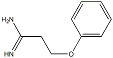 3-phenoxypropanimidamide Structure