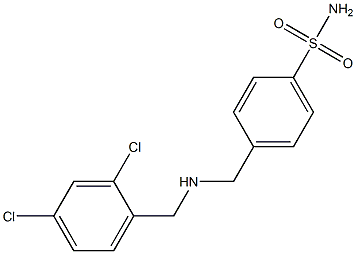 4-({[(2,4-dichlorophenyl)methyl]amino}methyl)benzene-1-sulfonamide