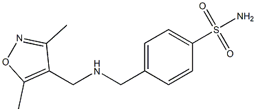  4-({[(3,5-dimethyl-1,2-oxazol-4-yl)methyl]amino}methyl)benzene-1-sulfonamide