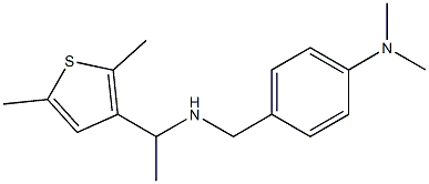 4-({[1-(2,5-dimethylthiophen-3-yl)ethyl]amino}methyl)-N,N-dimethylaniline