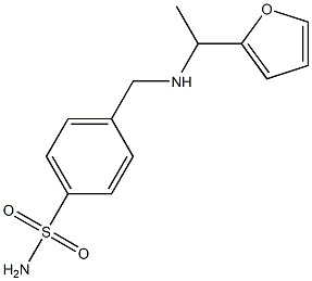 4-({[1-(furan-2-yl)ethyl]amino}methyl)benzene-1-sulfonamide|