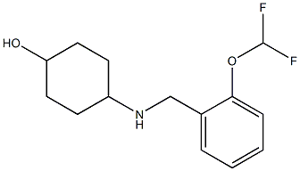 4-({[2-(difluoromethoxy)phenyl]methyl}amino)cyclohexan-1-ol