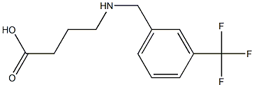 4-({[3-(trifluoromethyl)phenyl]methyl}amino)butanoic acid