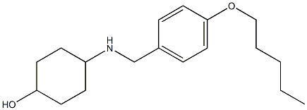  4-({[4-(pentyloxy)phenyl]methyl}amino)cyclohexan-1-ol