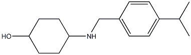 4-({[4-(propan-2-yl)phenyl]methyl}amino)cyclohexan-1-ol