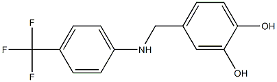 4-({[4-(trifluoromethyl)phenyl]amino}methyl)benzene-1,2-diol