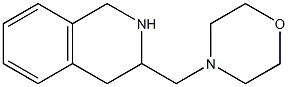 4-(1,2,3,4-tetrahydroisoquinolin-3-ylmethyl)morpholine Struktur