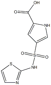 4-(1,3-thiazol-2-ylsulfamoyl)-1H-pyrrole-2-carboxylic acid