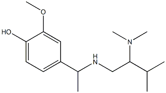 4-(1-{[2-(dimethylamino)-3-methylbutyl]amino}ethyl)-2-methoxyphenol