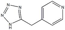 4-(1H-1,2,3,4-tetrazol-5-ylmethyl)pyridine Struktur