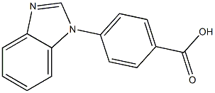 4-(1H-1,3-benzodiazol-1-yl)benzoic acid