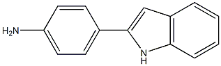 4-(1H-indol-2-yl)aniline Structure