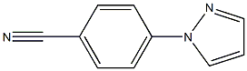 4-(1H-pyrazol-1-yl)benzonitrile Structure