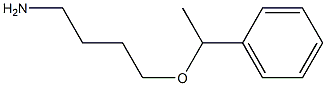4-(1-phenylethoxy)butan-1-amine Struktur