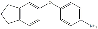 4-(2,3-dihydro-1H-inden-5-yloxy)aniline