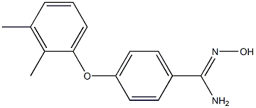  4-(2,3-dimethylphenoxy)-N'-hydroxybenzene-1-carboximidamide