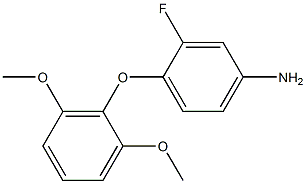 4-(2,6-dimethoxyphenoxy)-3-fluoroaniline