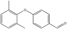 4-(2,6-dimethylphenoxy)benzaldehyde Structure