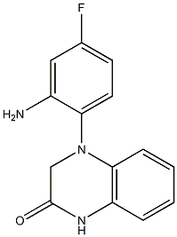 4-(2-amino-4-fluorophenyl)-1,2,3,4-tetrahydroquinoxalin-2-one