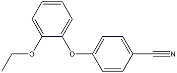 4-(2-ethoxyphenoxy)benzonitrile,938361-51-4,结构式