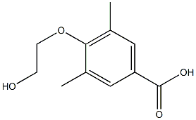  4-(2-hydroxyethoxy)-3,5-dimethylbenzoic acid