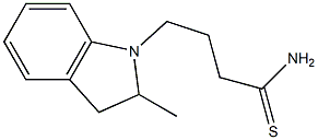 4-(2-methyl-2,3-dihydro-1H-indol-1-yl)butanethioamide